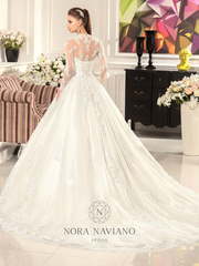 Свадебное платье Alberta. Силуэт Пышное. Цвет Белый / Молочный. Вид 2