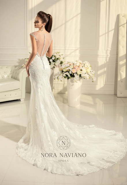 Свадебное платье Ariel. Силуэт Рыбка. Цвет Белый / Молочный. Вид 2