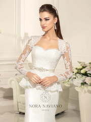 Свадебное платье Arabella. Силуэт Рыбка. Цвет Белый / Молочный. Вид 2