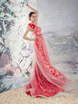 Свадебное платье Восток. Силуэт Рыбка. Цвет Красный / Марсала. Вид 1