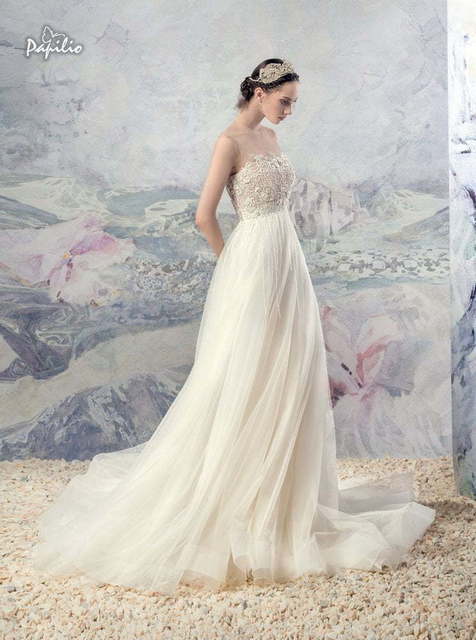 Свадебное платье Сена. Силуэт Греческий, Прямое. Цвет Айвори / Капучино, Белый / Молочный. Вид 2