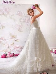 Свадебное платье Эвридика. Силуэт Пышное. Цвет Белый / Молочный. Вид 1