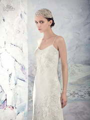 Свадебное платье Ассаль. Силуэт Прямое. Цвет Белый / Молочный. Вид 2