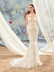 Свадебное платье Чибис. Силуэт Рыбка. Цвет Белый / Молочный, Айвори / Капучино. Вид 2