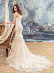 Свадебное платье Амадина. Силуэт Рыбка. Цвет Айвори / Капучино. Вид 2