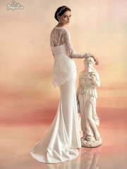 Свадебное платье Селена. Силуэт Рыбка. Цвет Белый / Молочный. Вид 2