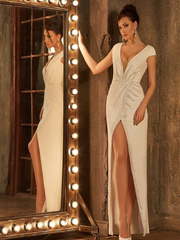 Свадебное платье Belise. Силуэт Прямое. Цвет Белый / Молочный. Вид 1