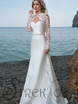 Свадебное платье Дориан 2. Силуэт Рыбка. Цвет Белый / Молочный. Вид 1