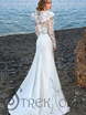 Свадебное платье Дориан 2. Силуэт Рыбка. Цвет Белый / Молочный. Вид 2