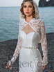Свадебное платье Дориан 2. Силуэт Рыбка. Цвет Белый / Молочный. Вид 3