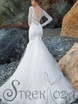 Свадебное платье Квеста. Силуэт Рыбка. Цвет Белый / Молочный. Вид 2