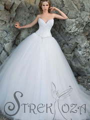 Свадебное платье Надин. Силуэт Пышное. Цвет Белый / Молочный. Вид 1