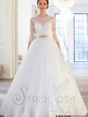 Свадебное платье Гардо. Силуэт Пышное. Цвет Белый / Молочный. Вид 1