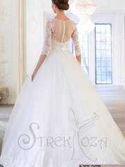Свадебное платье Гардо. Силуэт Пышное. Цвет Белый / Молочный. Вид 2