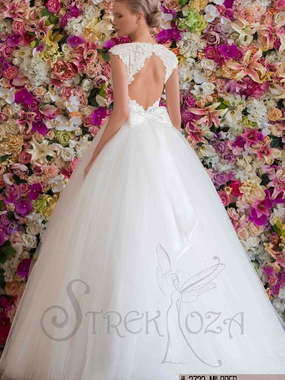 Свадебное платье Милдред. Силуэт Пышное. Цвет Белый / Молочный. Вид 2