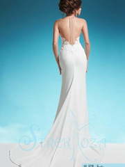 Свадебное платье Ноелла. Силуэт Рыбка. Цвет Белый / Молочный. Вид 2