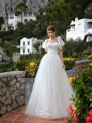 Свадебное платье Penelopa. Силуэт Пышное. Цвет Белый / Молочный. Вид 1