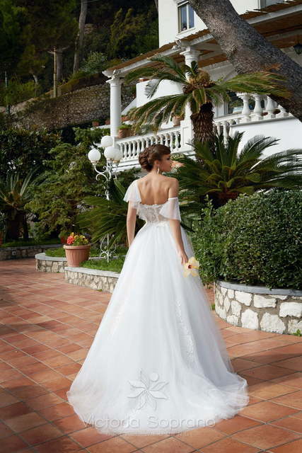 Свадебное платье Penelopa. Силуэт Пышное. Цвет Белый / Молочный. Вид 2