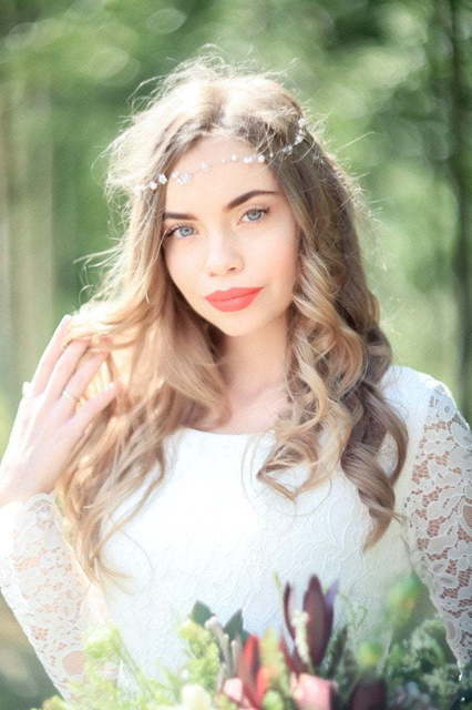 Свадебное платье Чарующий Туман. Силуэт Прямое. Цвет Белый / Молочный. Вид 3