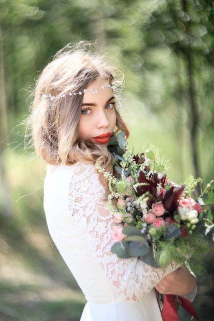 Свадебное платье Чарующий Туман. Силуэт Прямое. Цвет Белый / Молочный. Вид 5