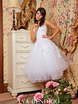 Свадебное платье EB005. Силуэт Пышное. Цвет Белый / Молочный. Вид 1