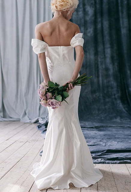 Свадебное платье Ageyp. Силуэт Рыбка. Цвет Белый / Молочный. Вид 2