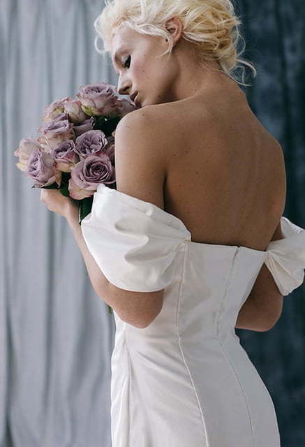 Свадебное платье Ageyp. Силуэт Рыбка. Цвет Белый / Молочный. Вид 4