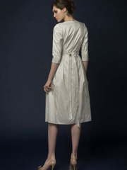 Свадебное платье Alkesa. Силуэт Прямое. Цвет Айвори / Капучино. Вид 2