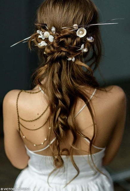 Свадебное платье Kemerin. Силуэт Прямое. Цвет Белый / Молочный. Вид 6