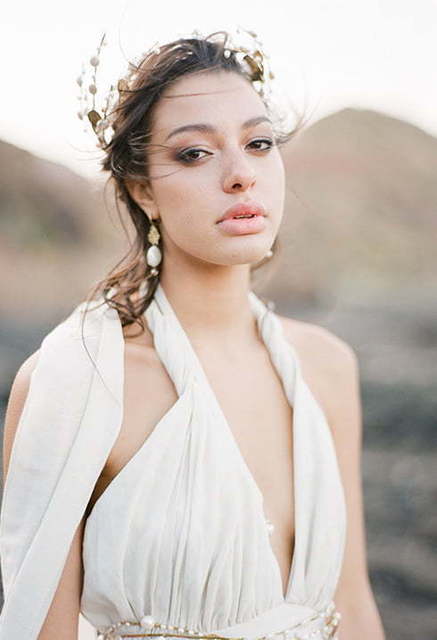 Свадебное платье Sepia. Силуэт Прямое. Цвет Белый / Молочный. Вид 9