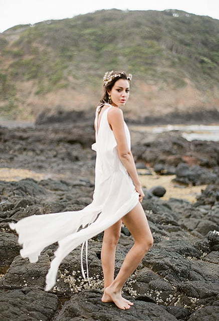 Свадебное платье Glikeriya. Силуэт Прямое. Цвет Белый / Молочный. Вид 2