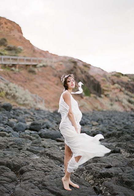 Свадебное платье Glikeriya. Силуэт Прямое. Цвет Белый / Молочный. Вид 9