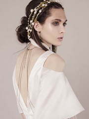 Свадебное платье Isis. Силуэт Прямое. Цвет Белый / Молочный. Вид 2