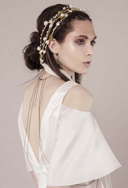 Свадебное платье Isis. Силуэт Прямое. Цвет Белый / Молочный. Вид 2