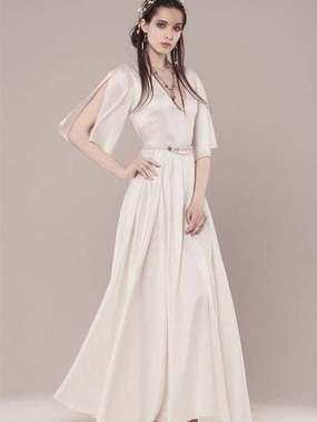 Свадебное платье Atanasia. Силуэт Прямое. Цвет Белый / Молочный. Вид 1