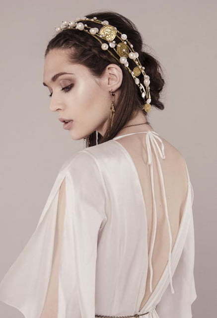 Свадебное платье Atanasia. Силуэт Прямое. Цвет Белый / Молочный. Вид 5