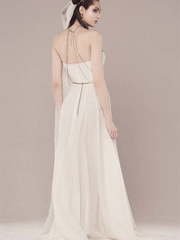 Свадебное платье Melaine. Силуэт Прямое. Цвет Белый / Молочный. Вид 2