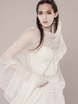 Свадебное платье Melaine. Силуэт Прямое. Цвет Белый / Молочный. Вид 3
