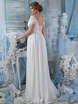 Свадебное платье 2001. Силуэт Прямое. Цвет Белый / Молочный. Вид 2