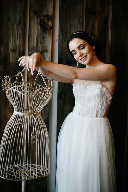 Свадебное платье Taya. Силуэт Прямое. Цвет Белый / Молочный. Вид 6