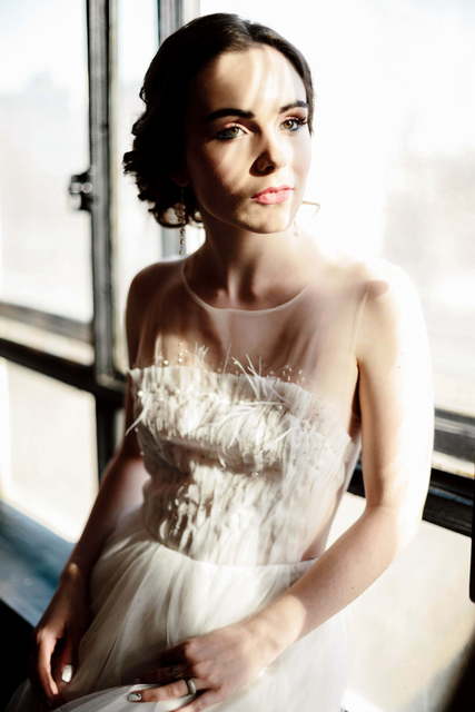 Свадебное платье Taya. Силуэт Прямое. Цвет Белый / Молочный. Вид 8