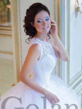 Свадебное платье Миранда. Силуэт Пышное. Цвет Белый / Молочный. Вид 1