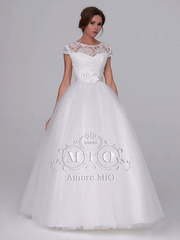 Свадебное платье Фелиция. Силуэт Пышное. Цвет Белый / Молочный. Вид 1