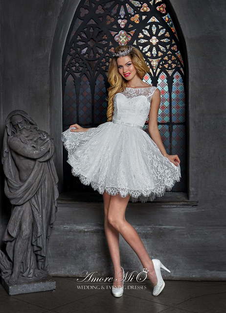 Свадебное платье Фелис. Силуэт Пышное. Цвет Белый / Молочный. Вид 2