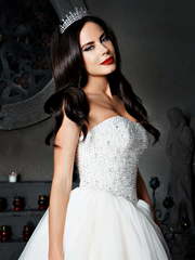 Свадебное платье Рафаэлла. Силуэт Пышное. Цвет Белый / Молочный. Вид 2