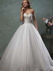 Свадебное платье Giselle. Силуэт Пышное. Цвет Белый / Молочный. Вид 1