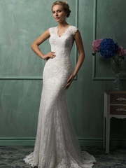 Свадебное платье Daria. Силуэт Прямое. Цвет Белый / Молочный. Вид 1