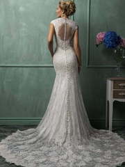 Свадебное платье Daria. Силуэт Прямое. Цвет Белый / Молочный. Вид 2