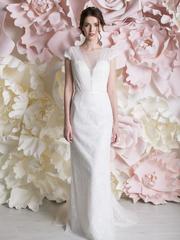 Свадебное платье Мариз. Силуэт Прямое. Цвет Белый / Молочный. Вид 1