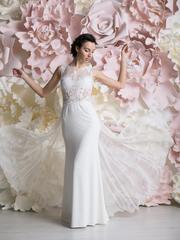 Свадебное платье Селестина. Силуэт Прямое. Цвет Белый / Молочный. Вид 1